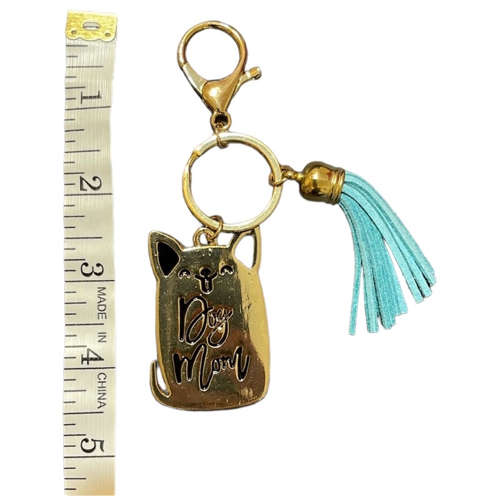 Dog Mom Keychain/Purse Charm